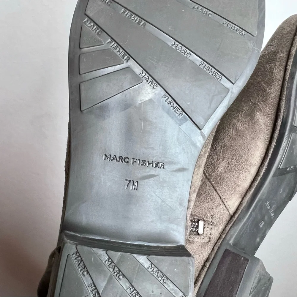 MARC FISHER 'Humor' Over The‎ Knee Boots. Size 7
